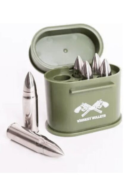 Παγάκια Whiskey Stainless Steel Σφαίρες 6τεμ