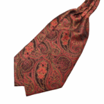 Γραβάτα-φουλάρι τύπου Ascot κόκκινο