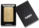 Αναπτύρας Zippo Classic Tumbled Brass - Image 2