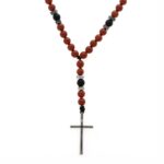 Ροζάριο με αχάτη, όνυχα και αιματίτη - Image 2