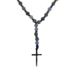 Ροζάριο με αβεντουρίνη λαμπραντορίτη και αιματίτη - Image 2