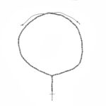 Ροζάριο με λαμπραντορίτη και αιματίτη