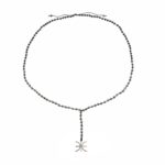 Ροζάριο με λαμπραντορίτη και όνυχα