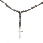 Ροζάριο με οψιδιανό αχάτη και αιματίτη - Image 2