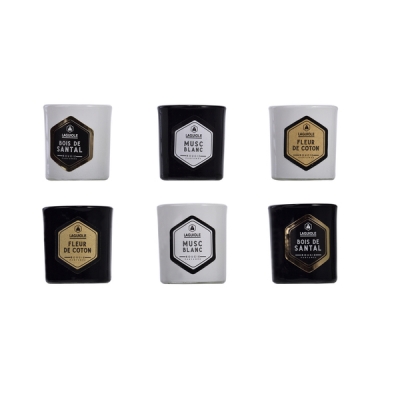 Laguiole 6 Mini Αρωματικά κεριά 30g L (Βαμβάκι)