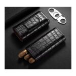 Πουροθήκη 3-θέσεων με κόφτη μαύρο